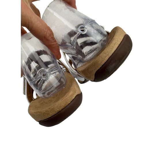 *Vionic Misa Comfort Sandal Womens Size 6W White Orthopedic Slide Summer Shoe - Picture 7 of 12